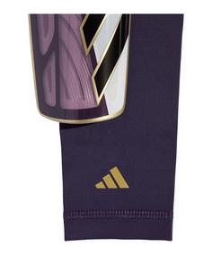 Rückansicht von adidas League Schienbeinschoner Schienbeinschoner lilaweiss