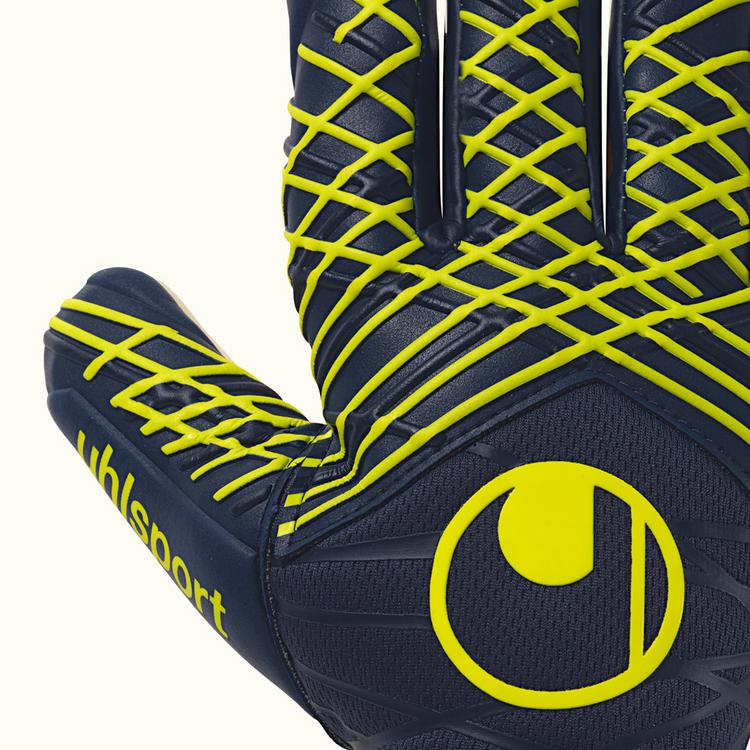 Uhlsport Uhlsport Prediction Supersoft HN Torwarthandschuhe Kinder - fluo rot/fluo gelb/schwarz - 5 | SportScheck