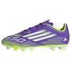 adidas F50 CLUB Kids Fu&szlig;ballschuh, Fu&szlig;ballschuhe Kinder - Purple Rush / Cloud White / Lucid Lemon