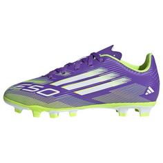 adidas F50 Club FG/MG Kids Fußballschuh Fußballschuhe Kinder Purple Rush / Cloud White / Lucid Lemon