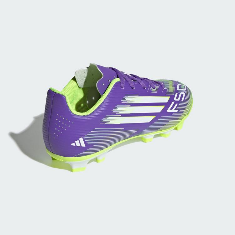 adidas adidas F50 CLUB Kids Fu&szlig;ballschuh, Fu&szlig;ballschuhe Kinder - Purple Rush / Cloud White / Lucid Lemon - 3 | SportScheck