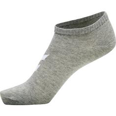 Rückansicht von hummel hmlMATCH ME SOCK 5-PACK Freizeitsocken Kinder GREY MELANGE/GREY MELANGE