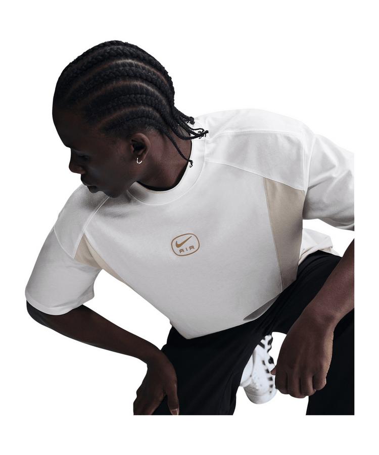 Nike Nike Air T-Shirt T-Shirt Herren - weissbraun - 2 | SportScheck