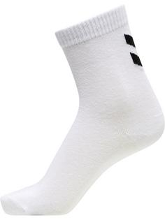 Rückansicht von hummel hmlMAKE MY DAY SOCK 5-PACK Freizeitsocken Kinder BRIGHT WHITE/BRIGHT WHITE