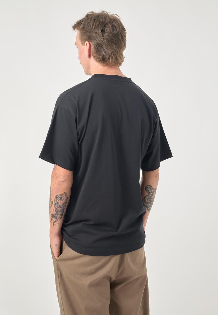 Cleptomanicx Cleptomanicx Classic Tee Live slow die old Printshirt Herren - Black - 2 | SportScheck