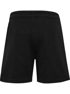 Rückansicht von hummel hmlMOVER COTTON BERMUDA SHORTS KIDS Funktionsshorts Kinder BLACK