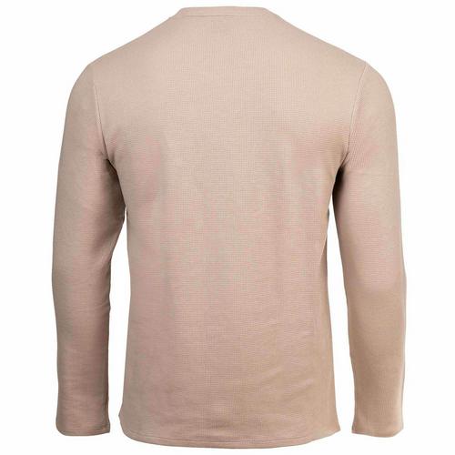 Rückansicht von Boss Longsleeve T-Shirt Herren Beige