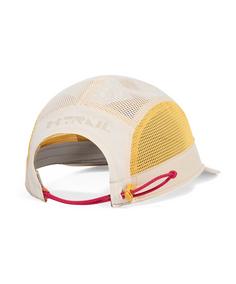 Rückansicht von Under Armour Isochill Launch Camper Cap Laufmütze Herren braunsilber