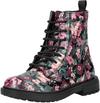 Geox Stiefelette Stiefel M&auml;dchen - Schwarz/Pink
