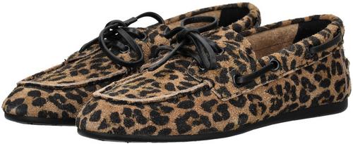 Rückansicht von Inuovo Halbschuhe Halbschuhe Damen Leopard