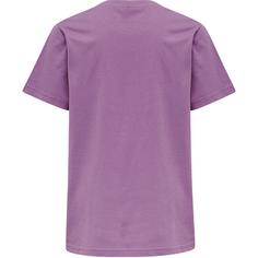 Rückansicht von hummel hmlMONO T-SHIRT S/S Funktionsshirt Kinder CHINESE VIOLET