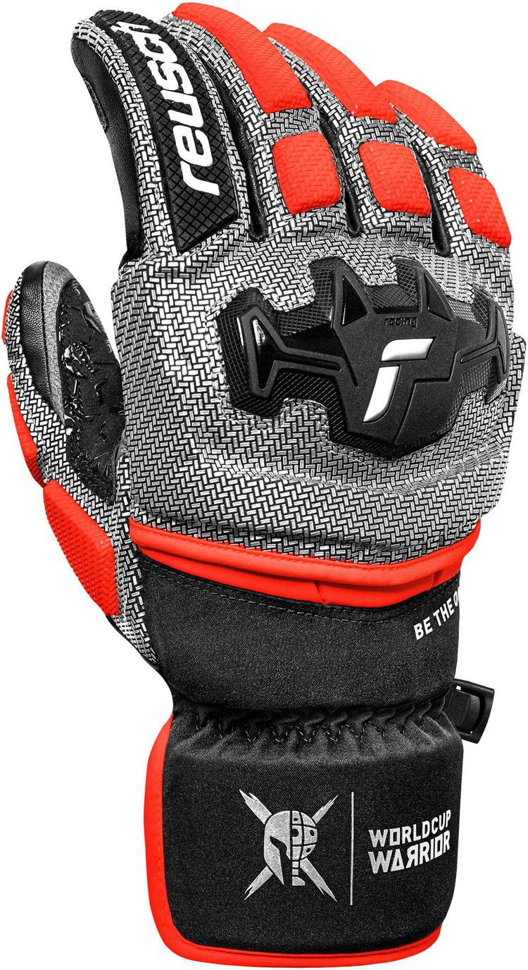 Reusch Reusch Worldcup Warrior Handschuh - 7588 blck/silver/fluo red - 6 | SportScheck