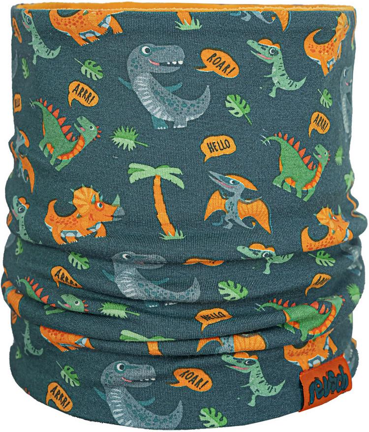 Reusch Reusch Reusch Kids Hat and Scarf Set Skim&uuml;tze - 4573 dark blue / dinosaurs - 0 | SportScheck