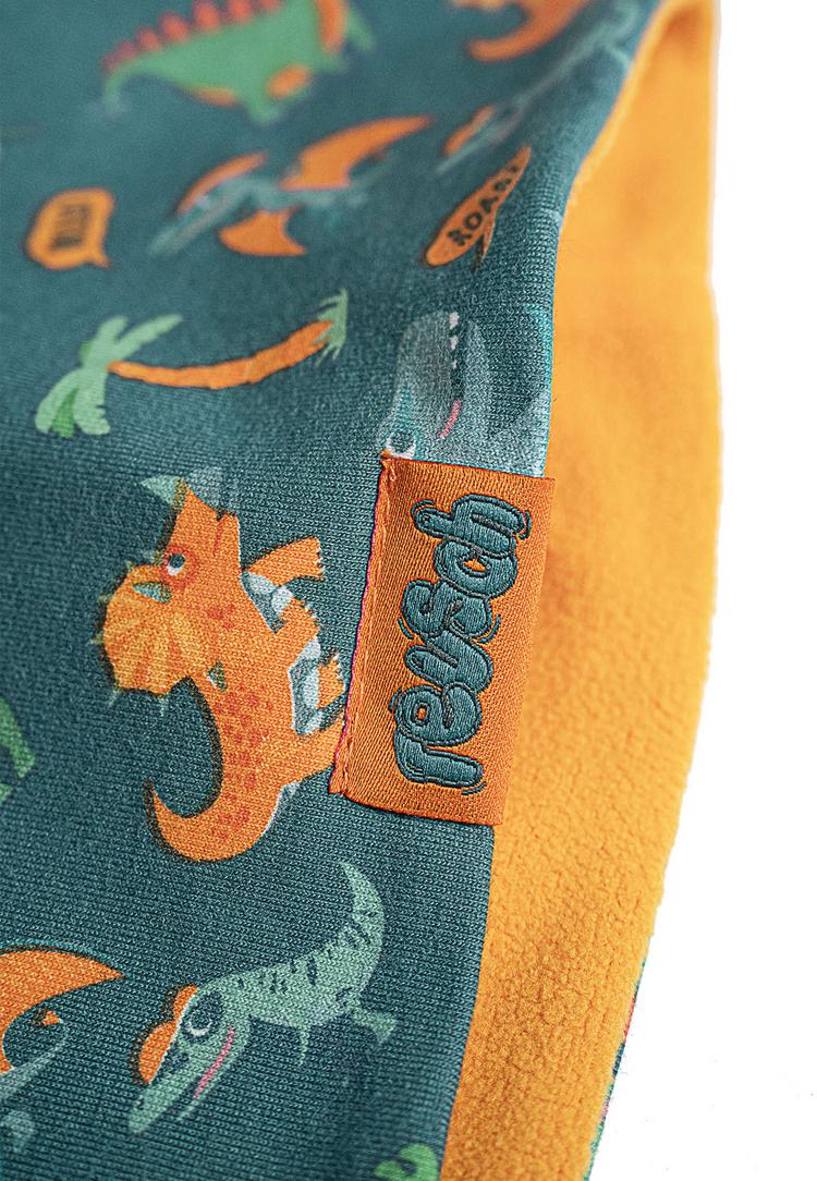 Reusch Reusch Reusch Kids Hat and Scarf Set Skim&uuml;tze - 4573 dark blue / dinosaurs - 2 | SportScheck