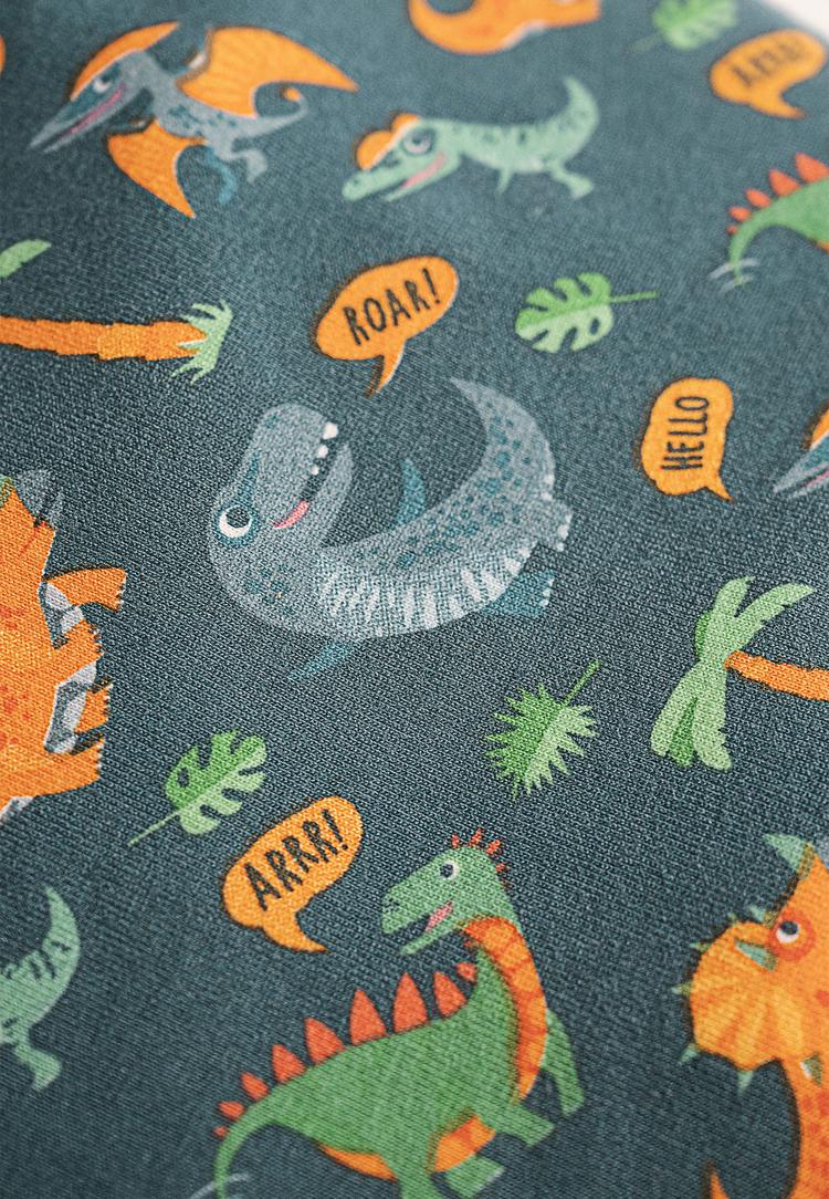 Reusch Reusch Reusch Kids Hat and Scarf Set Skim&uuml;tze - 4573 dark blue / dinosaurs - 3 | SportScheck