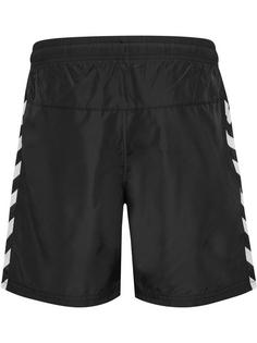 Rückansicht von hummel Funktionsshorts Kinder BLACK