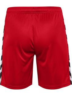Rückansicht von hummel Funktionsshorts TRUE RED
