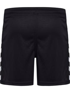 Rückansicht von hummel Funktionsshorts Kinder BLACK