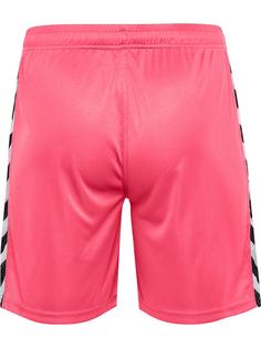 Rückansicht von hummel Funktionsshorts PINK GLO