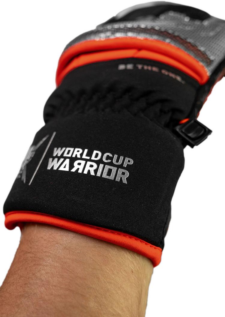 Reusch Reusch Worldcup Warrior Mitten Handschuh - 7588 blck/silver/fluo red - 3 | SportScheck