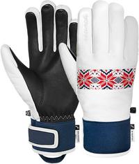 Reusch Charlize R-TEX&reg; XT Handschuh Damen - 1035 whit/dress blu/fire
