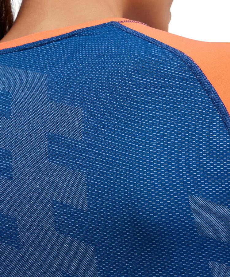 Falke Falke W Shortsleeved Shirt Trend w T-Shirt Damen - blue pond (6598) - 2 | SportScheck