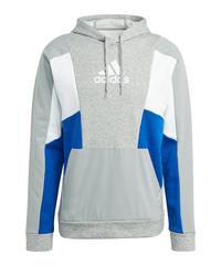 adidas Essentials Colorblock Hoody Sweatshirt Herren - graublau