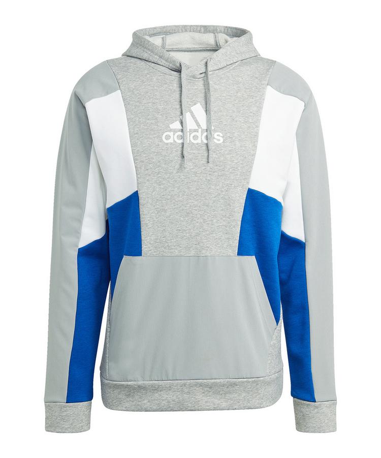 adidas adidas Essentials Colorblock Hoody Sweatshirt Herren - graublau - 0 | SportScheck