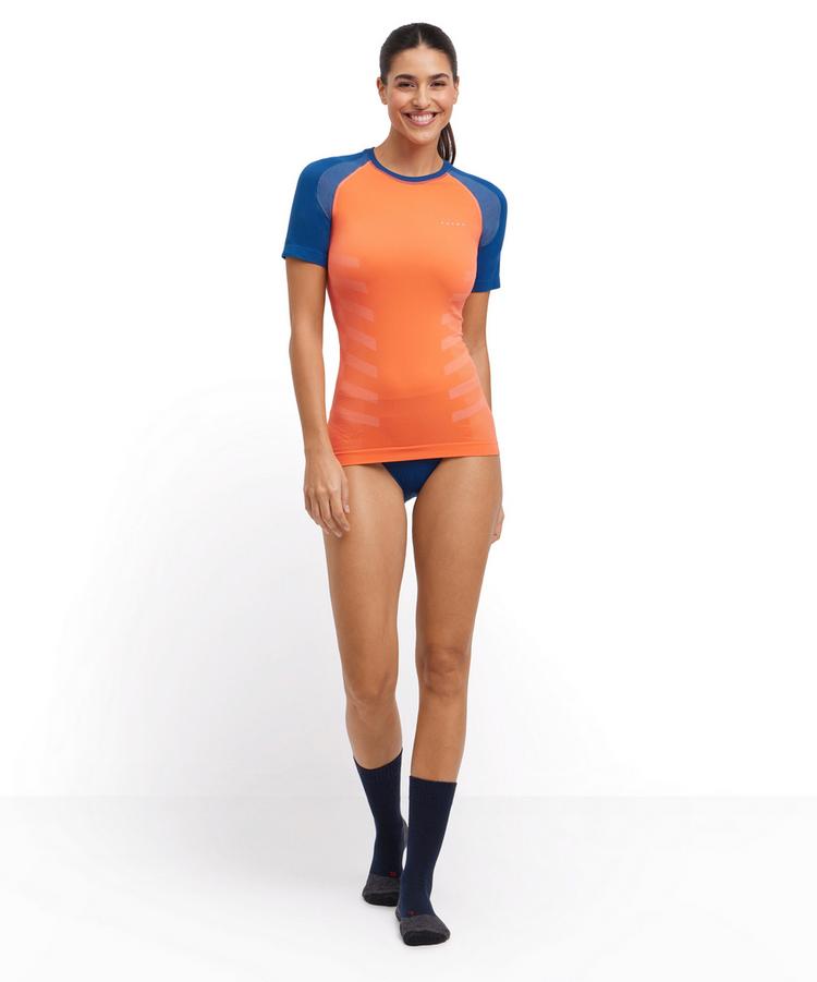 Falke Falke W Shortsleeved Shirt Trend w T-Shirt Damen - coral (8017) - 1 | SportScheck