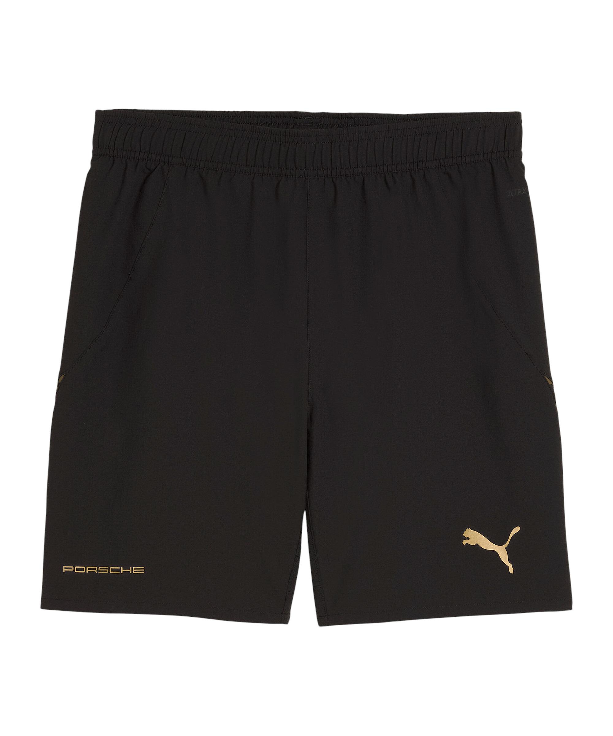 PUMA PL 911 Spirit 70 Short Fu&szlig;ballshorts Herren - schwarz