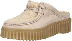 Clarks Pantoletten Freizeitschuhe Damen Sand