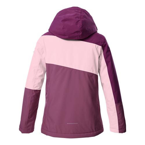 Rückansicht von KILLTEC KOW 218 GRLS JCKT Softshelljacke Kinder Rose4016