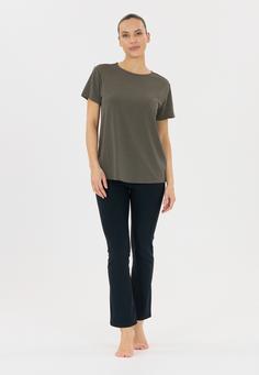 Rückansicht von Athlecia LIZZY Funktionsshirt Damen 1013 Gunmetal