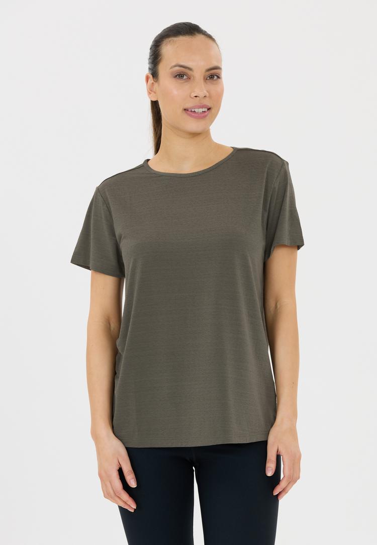 Athlecia Athlecia LIZZY Funktionsshirt Damen - 1013 Gunmetal - 1 | SportScheck