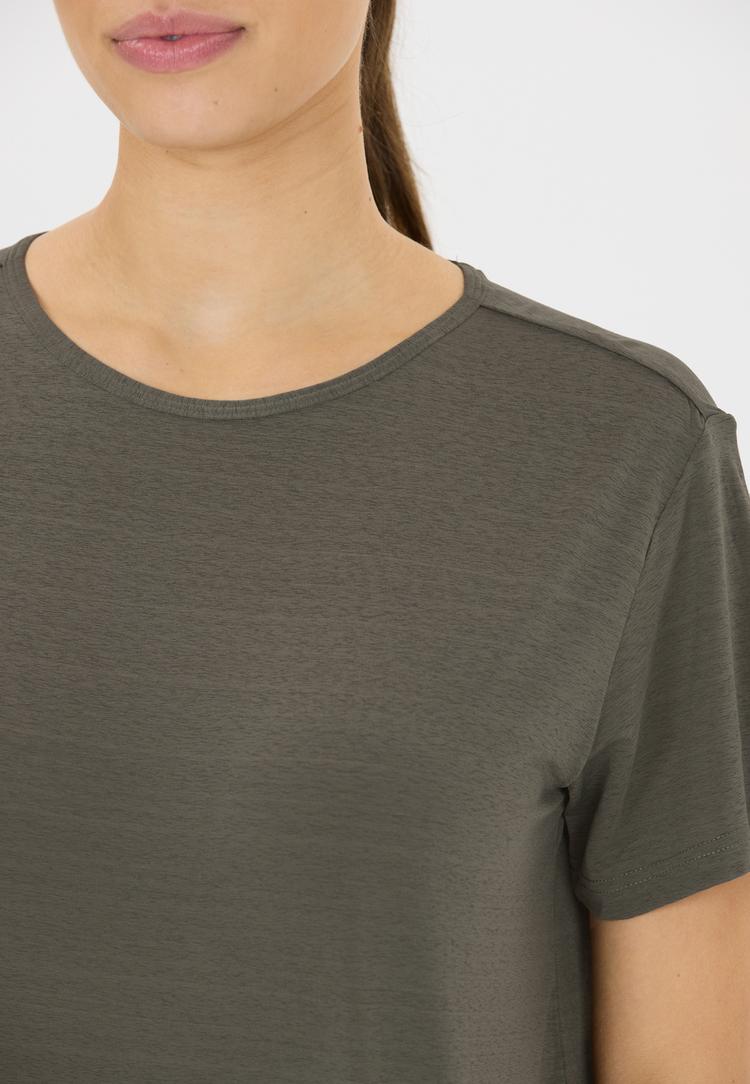 Athlecia Athlecia LIZZY Funktionsshirt Damen - 1013 Gunmetal - 0 | SportScheck