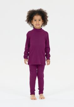 Rückansicht von ZigZag Funktionswäsche-Set Panda Wäscheset Kinder 4078 Dark Purple