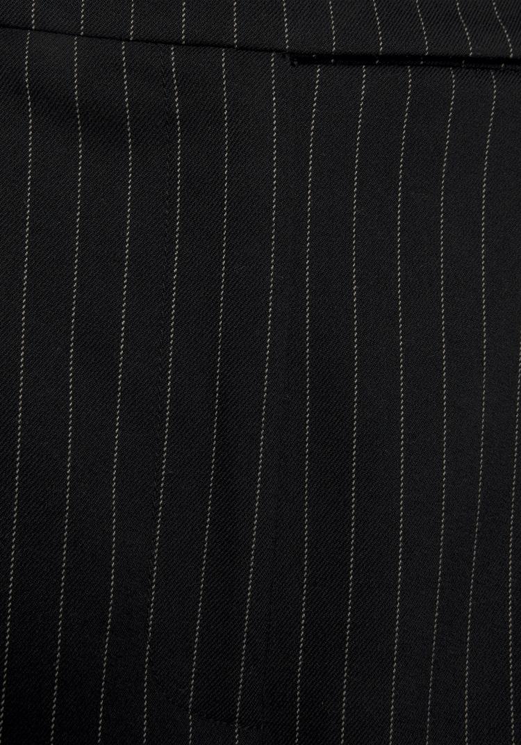 Lascana Lascana Palazzohose Stoffhose Damen - schwarz-braun gestreift - 0 | SportScheck