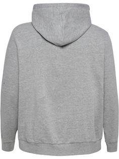 Rückansicht von hummel hmlLEGACY WOMAN HOODIE PLUS Hoodie Damen GREY MELANGE