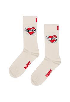 Rückansicht von Happy Socks Super Mom Freizeitsocken orange