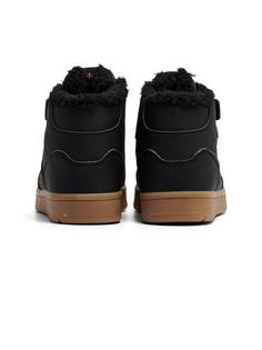 Rückansicht von hummel CAMDEN WINTER HIGH JR Winterschuhe Kinder BLACK/BLACK