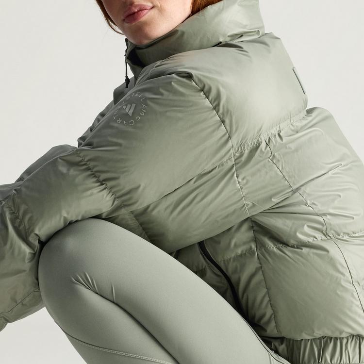 adidas adidas aSMC SHORT PUF Outdoorjacke Damen - Stone Green - 1 | SportScheck