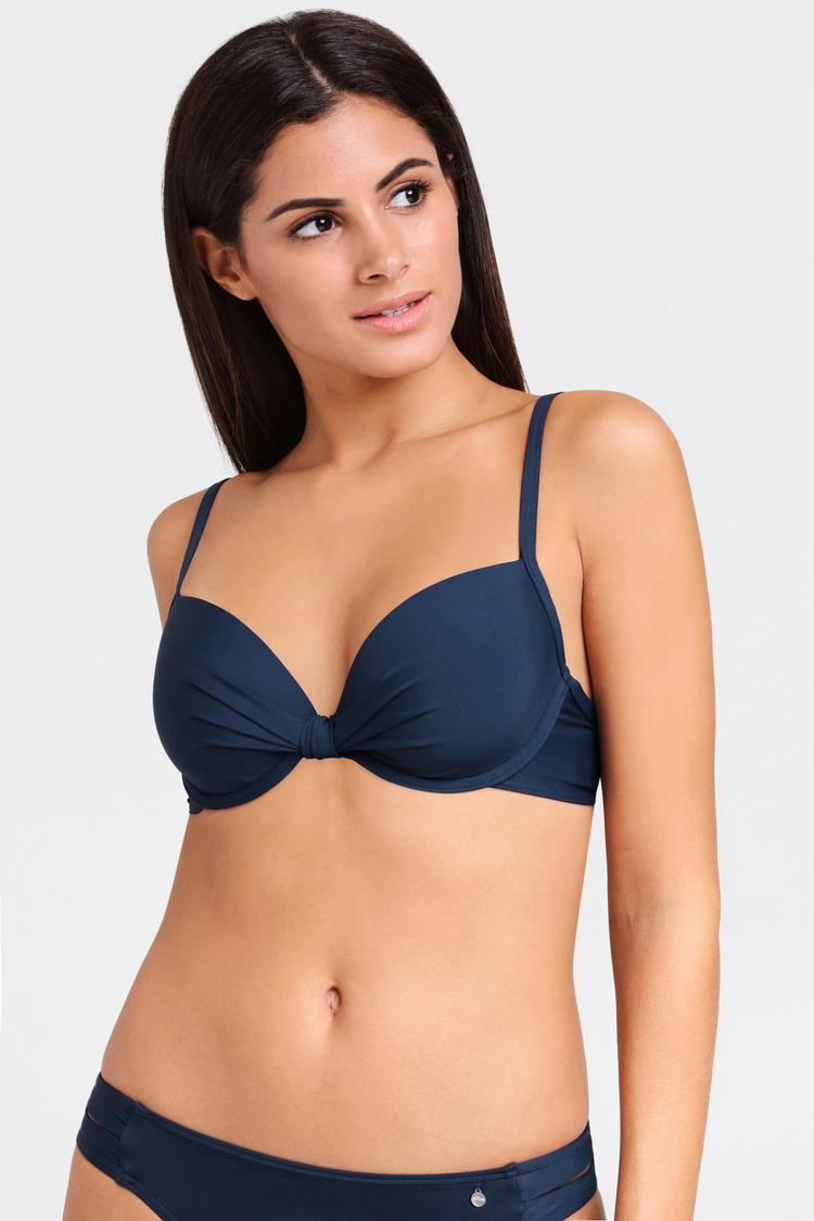 S.OLIVER S.OLIVER B&uuml;gel-Bikini-Top Bikini Oberteil Damen - marine - 7 | SportScheck