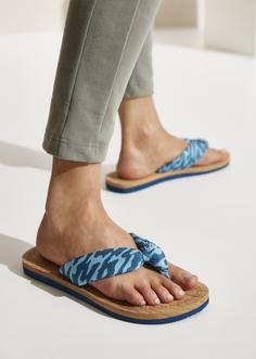 Rückansicht von ELBSAND Badezehentrenner Zehentrenner Damen petrol