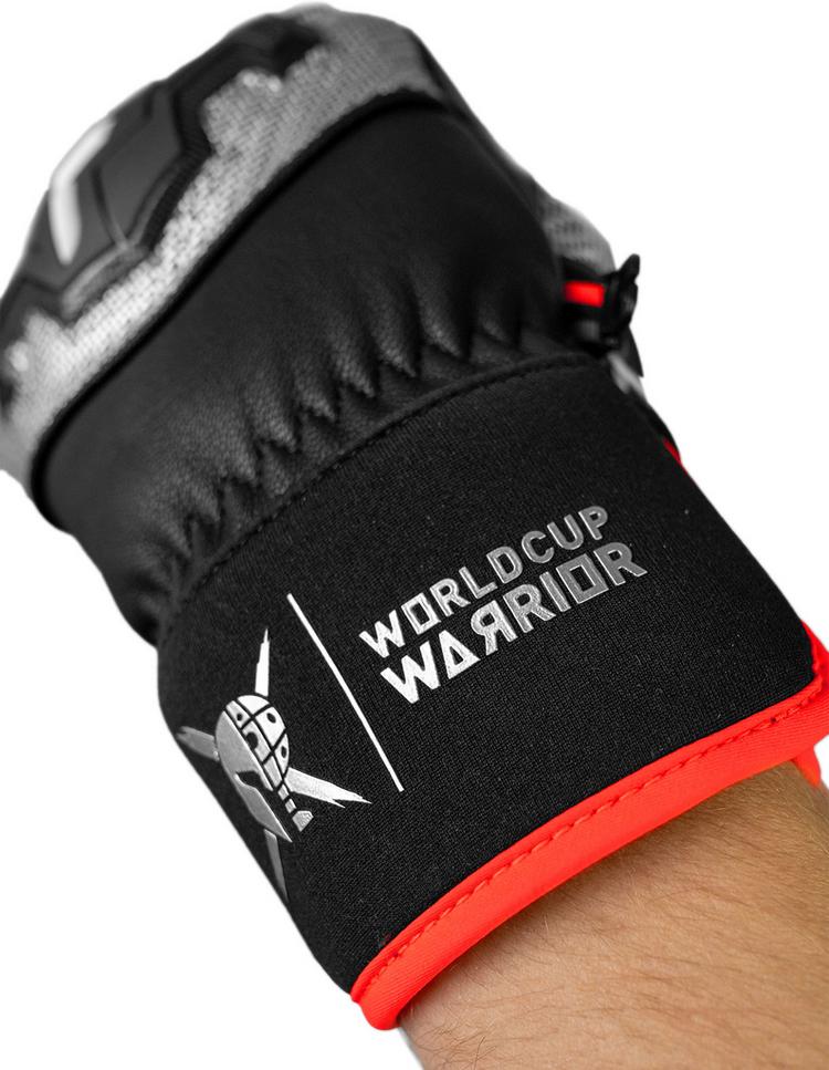 Reusch Reusch Reusch Worldcup Warrior Team Handschuh - 7588 blck/silver/fluo red - 3 | SportScheck
