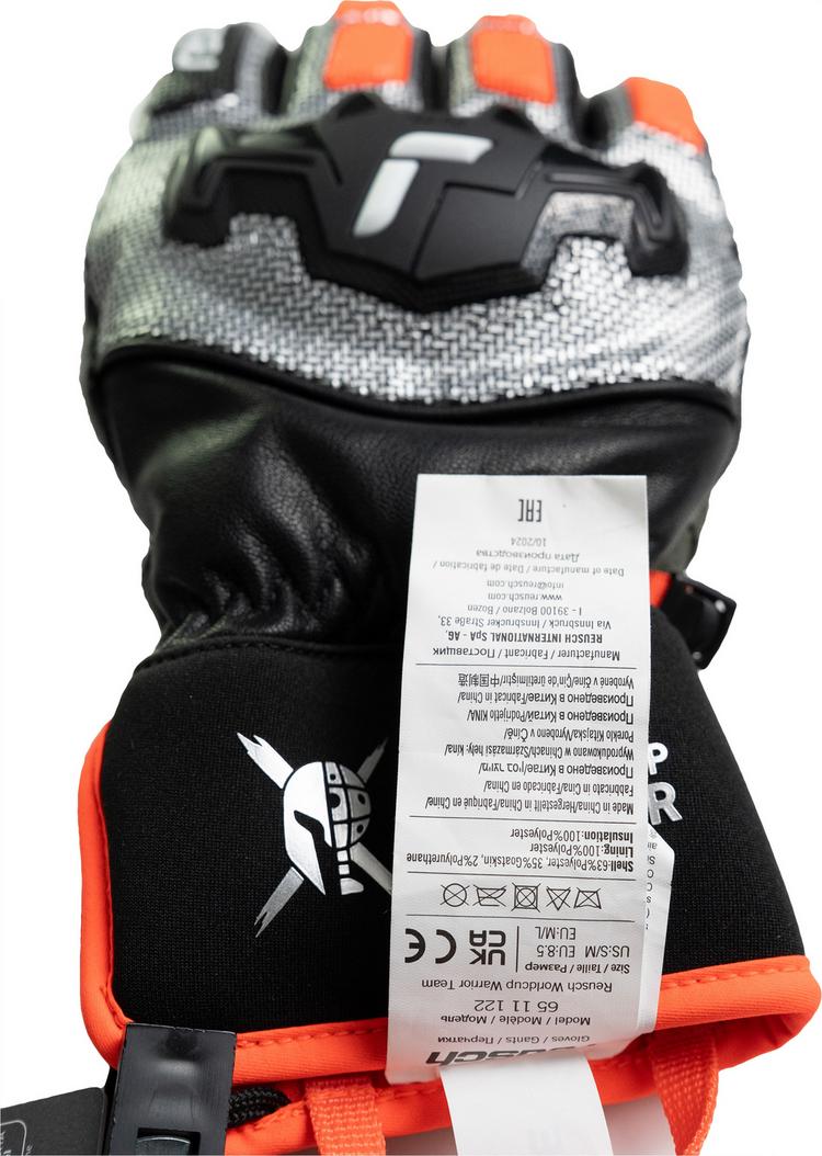 Reusch Reusch Reusch Worldcup Warrior Team Handschuh - 7588 blck/silver/fluo red - 5 | SportScheck