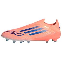 adidas F50 Elite Laceless AG Fußballschuh Fußballschuhe Beam Orange / Lucid Blue / Cloud White