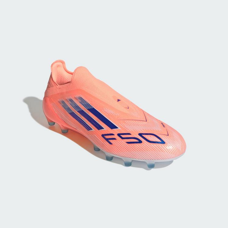adidas adidas F50 Elite Laceless AG Fu&szlig;ballschuh Fu&szlig;ballschuhe - Beam Orange / Lucid Blue / Cloud White - 2 | SportScheck
