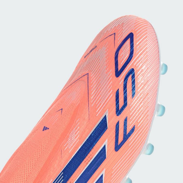 adidas adidas F50 Elite Laceless AG Fu&szlig;ballschuh Fu&szlig;ballschuhe - Beam Orange / Lucid Blue / Cloud White - 6 | SportScheck