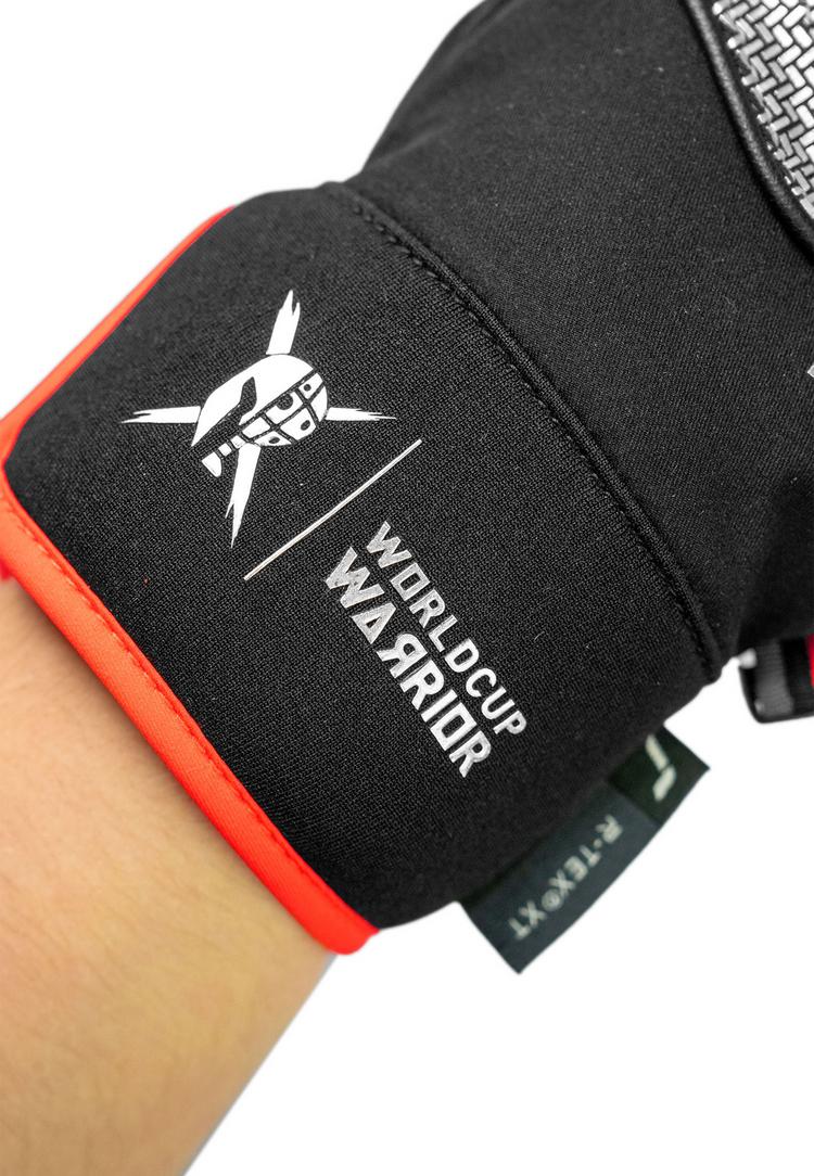 Reusch Reusch Worldcup Warrior R-TEX&reg; XT Junior Mitten Handschuh Kinder - 7588 blck/silver/fluo red - 4 | SportScheck