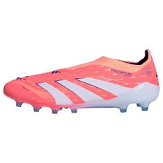 adidas Predator Elite Laceless AG Fußballschuh Fußballschuhe Signal Coral / Cloud White / Beam Orange